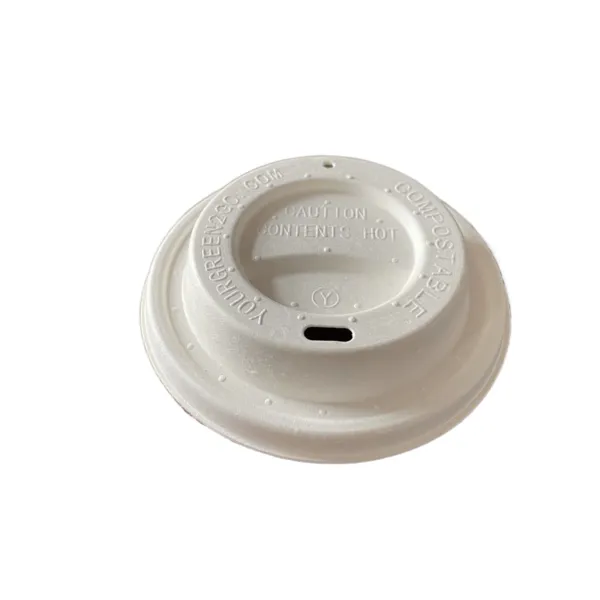 eco food packaging bagasse cup lid